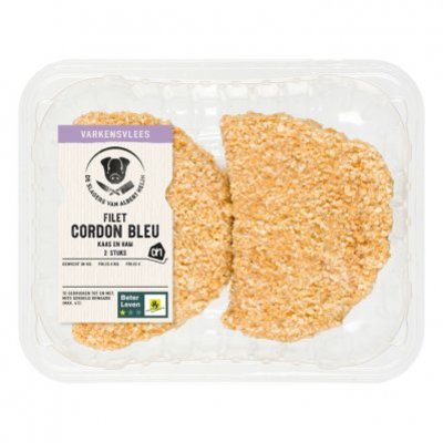 Huismerk Varkensgehakt cordon bleu