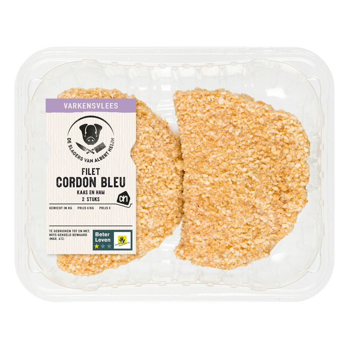 Huismerk Varkensgehakt cordon bleu