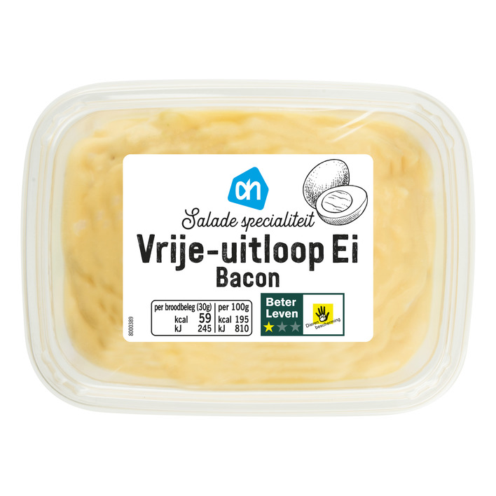Huismerk Saladespecialiteit bacon-ei