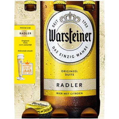 Warsteiner Radler zitrone