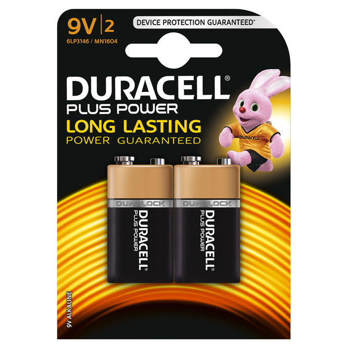 Duracell Batterij plus power 9V