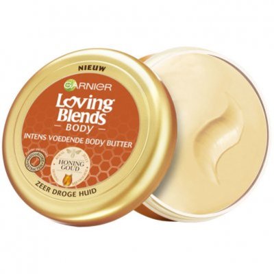 Garnier Loving Blends honing goud bodybutter