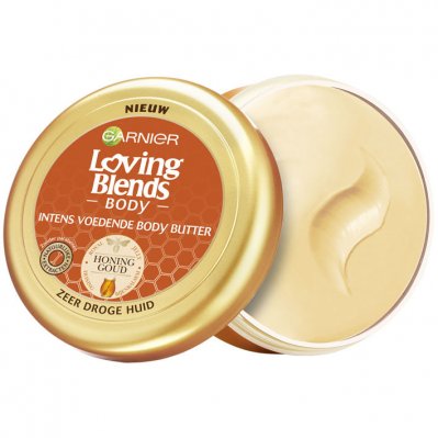 Garnier Loving Blends honing goud bodybutter