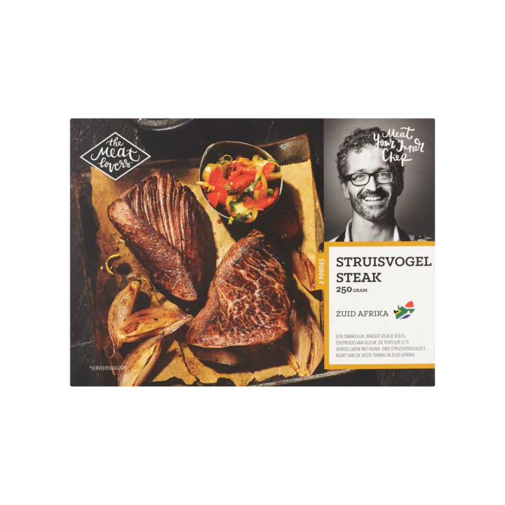 The Meat Lovers Struisvogel Steak 2 Porties