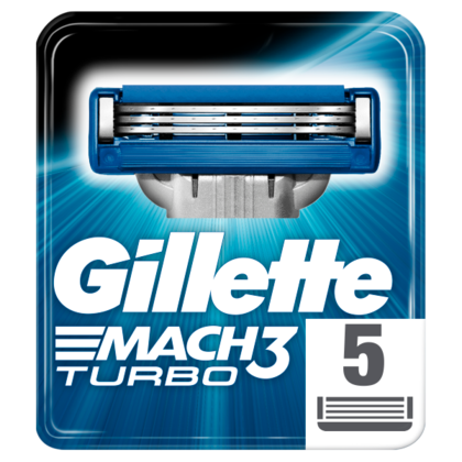Gillette Scheermesjes Mach 3 turbo