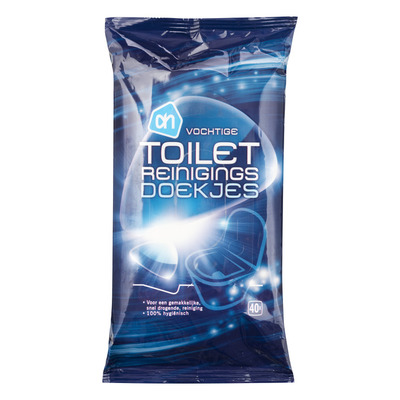 Huismerk Toilet reinigingsdoekjes vochtig
