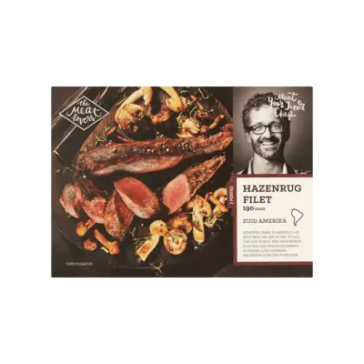 The Meat Lovers Hazenrug Filet 2 Porties