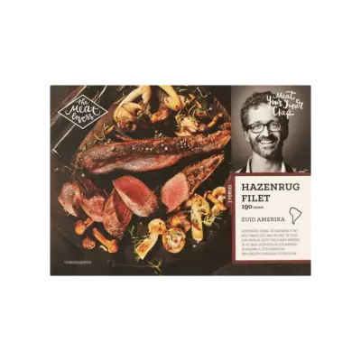 The Meat Lovers Hazenrug Filet 2 Porties