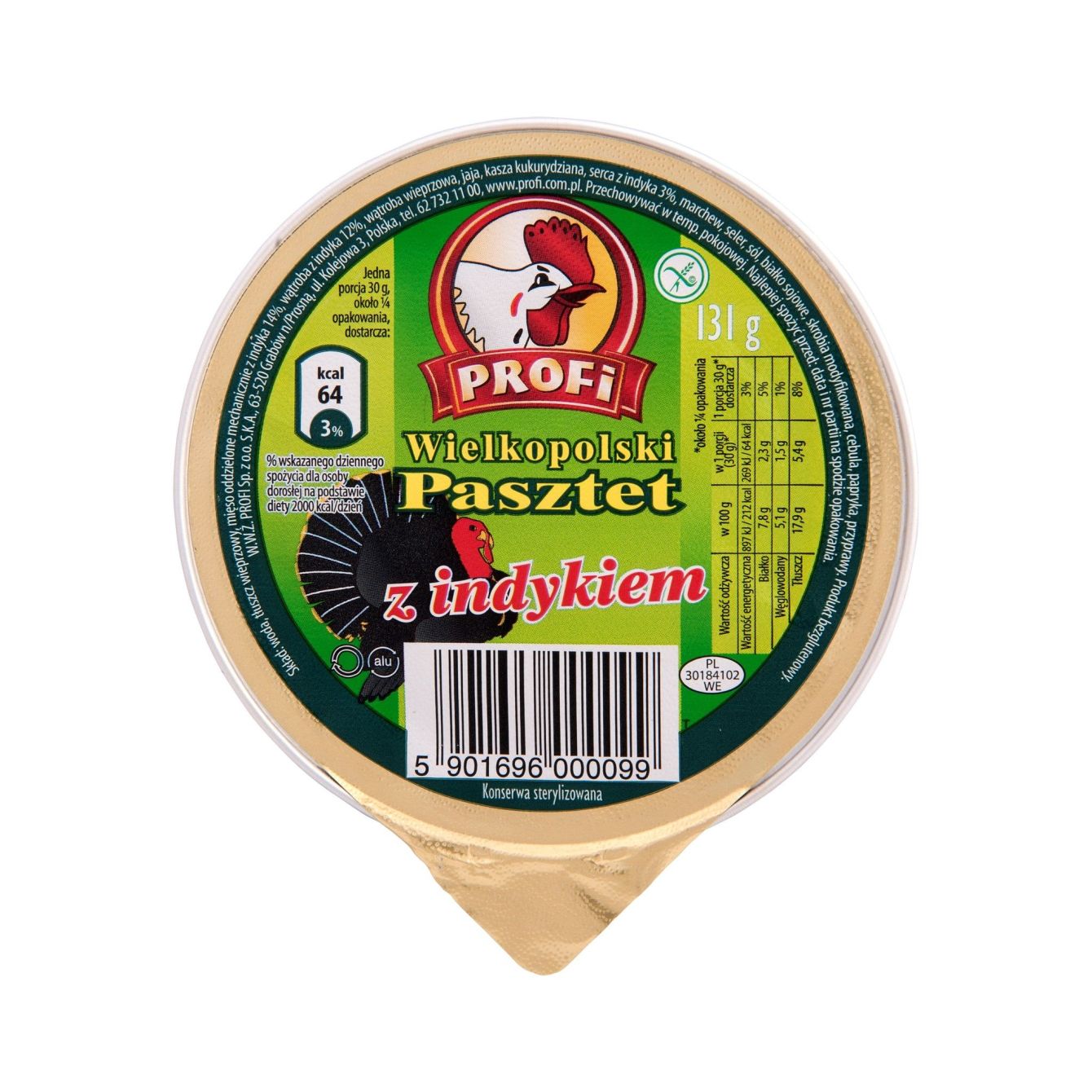 Profi Kippastei Met Kalkoen