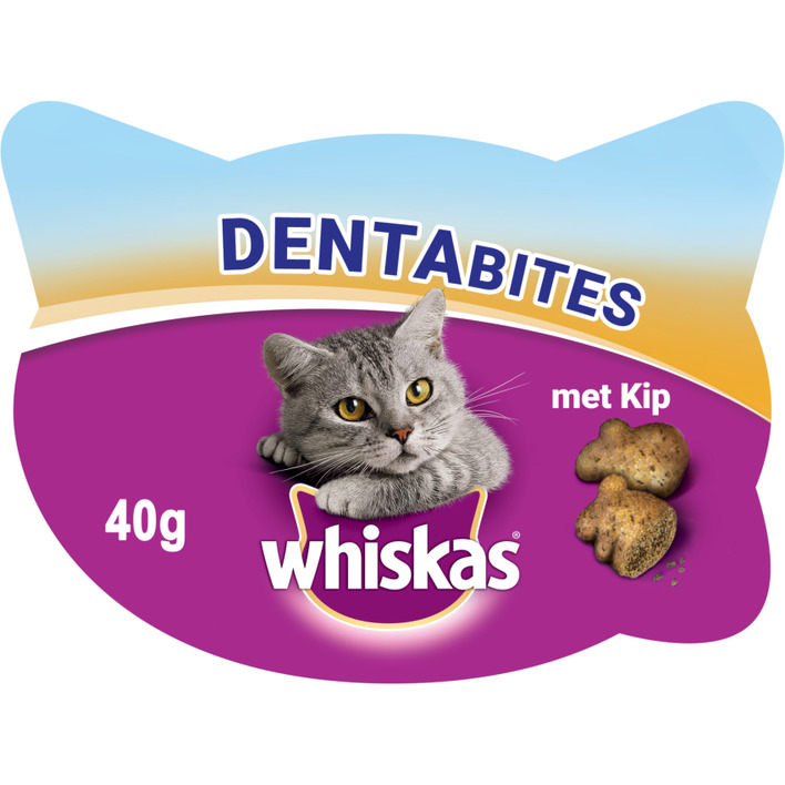 Whiskas Kattensnacks kip dentabites