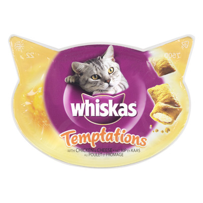 Whiskas Temptations kip-kaas