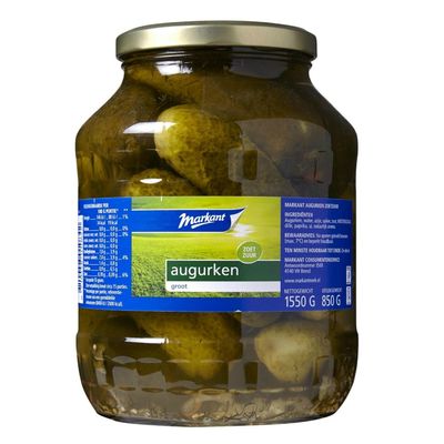 Huismerk Augurken Groot Zoetzuur