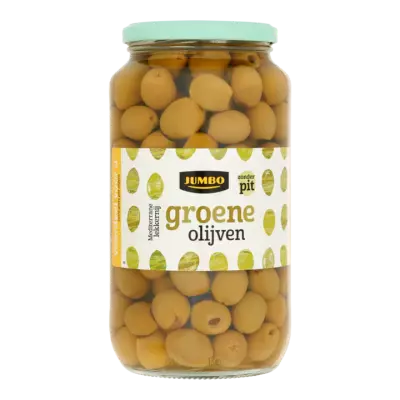 Huismerk Groene Olijven Zonder Pit Voordeel