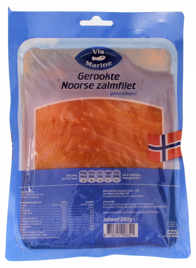 Vismarine Gerookte Noorse zalm