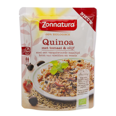 Zonnatura Quinoa tomaat olijf