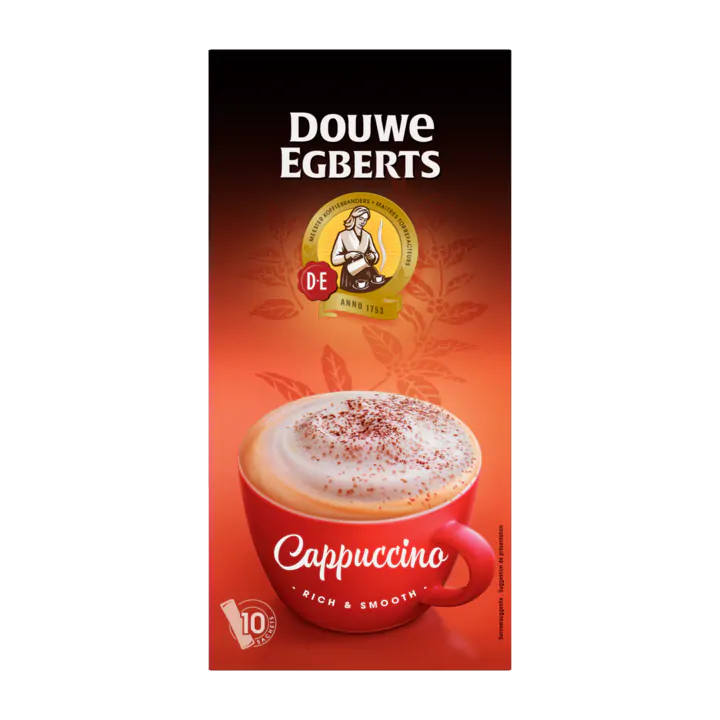 Douwe Egberts Cappuccino Oploskoffie