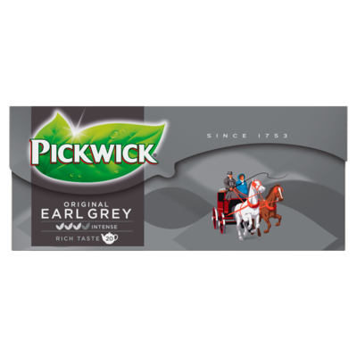 Pickwick Earl Grey Zwarte Thee voor Pot 20 Stuks