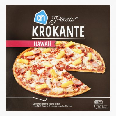 Huismerk Krokante pizza Hawaii