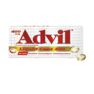 Advil Liquid caps 400 mg