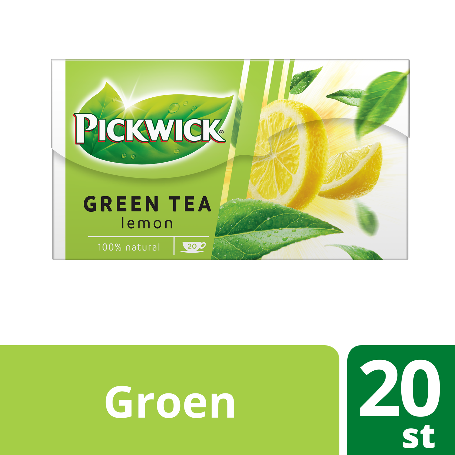 Pickwick Lemon groene thee