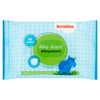 Bumblies Ikke doen vochtig toiletpapier