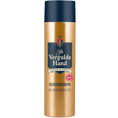 Vergulde Hand Scheerschuim