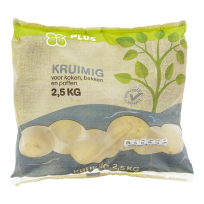 Huismerk Kruimige aardappelen