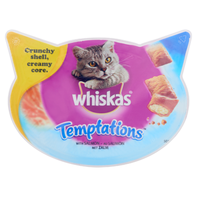 Whiskas Kattensnacks Temptations Zalm 60 g