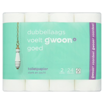 Huismerk Toiletpapier 2-laags
