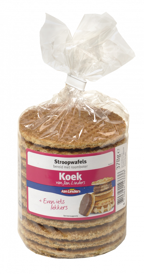 Jan Linders Stroopwafels roomboter 12 stuks