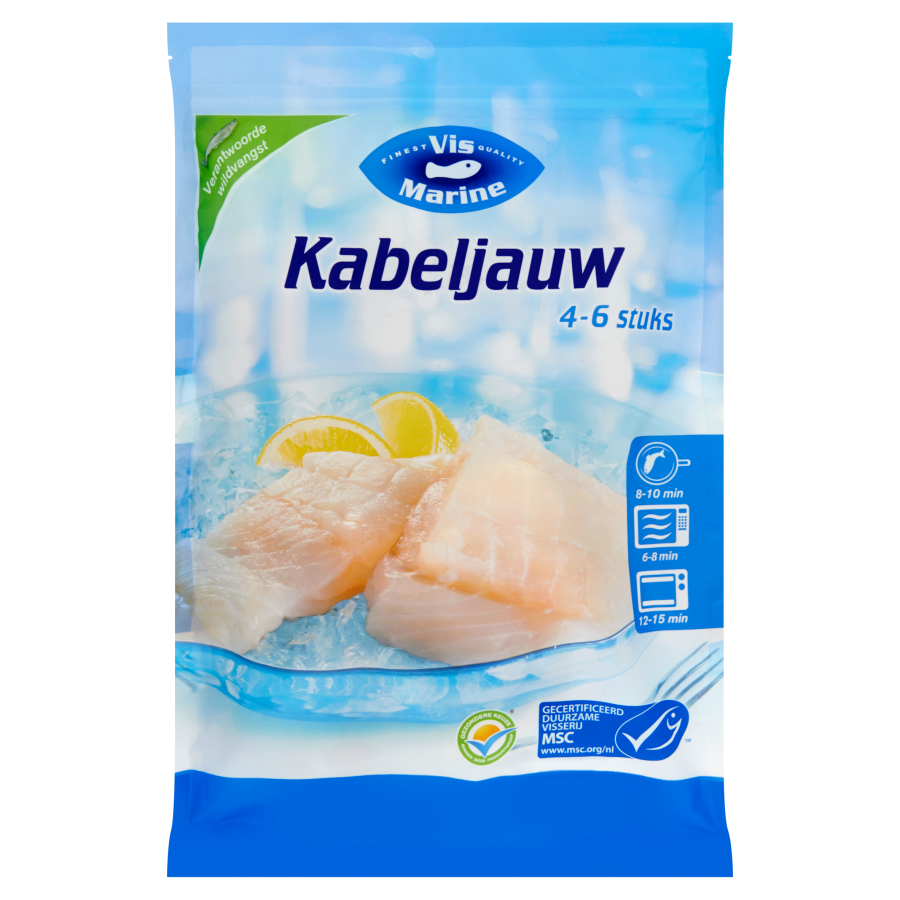 Vismarine Kabeljauwfilet