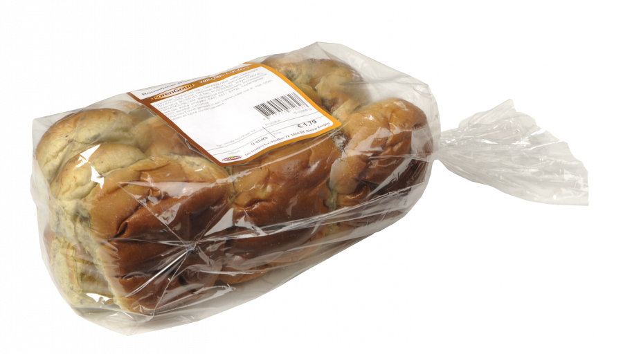Korengoud Mini roomboter rozijnenbollen