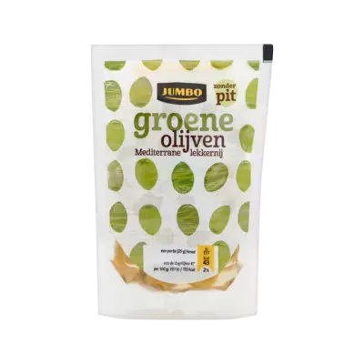 Huismerk Groene Olijven Zonder Pit
