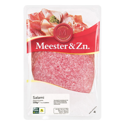 Meester&Zn Gerookte salami
