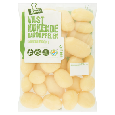 Kookaardappelen vast