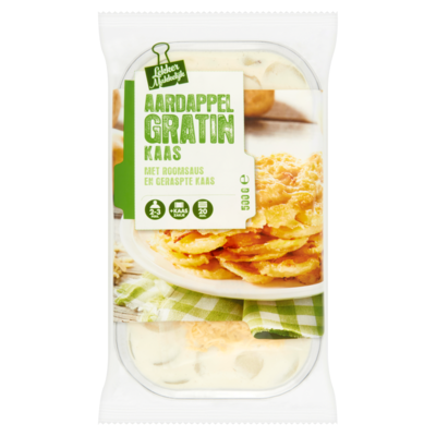 Gratin met kaaszakje