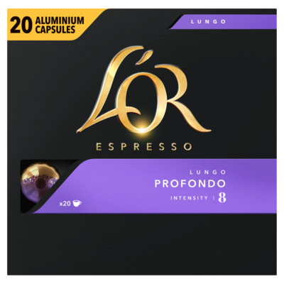 L'or Lungo Profondo Koffiecups Voordeelpak 20 Stuks