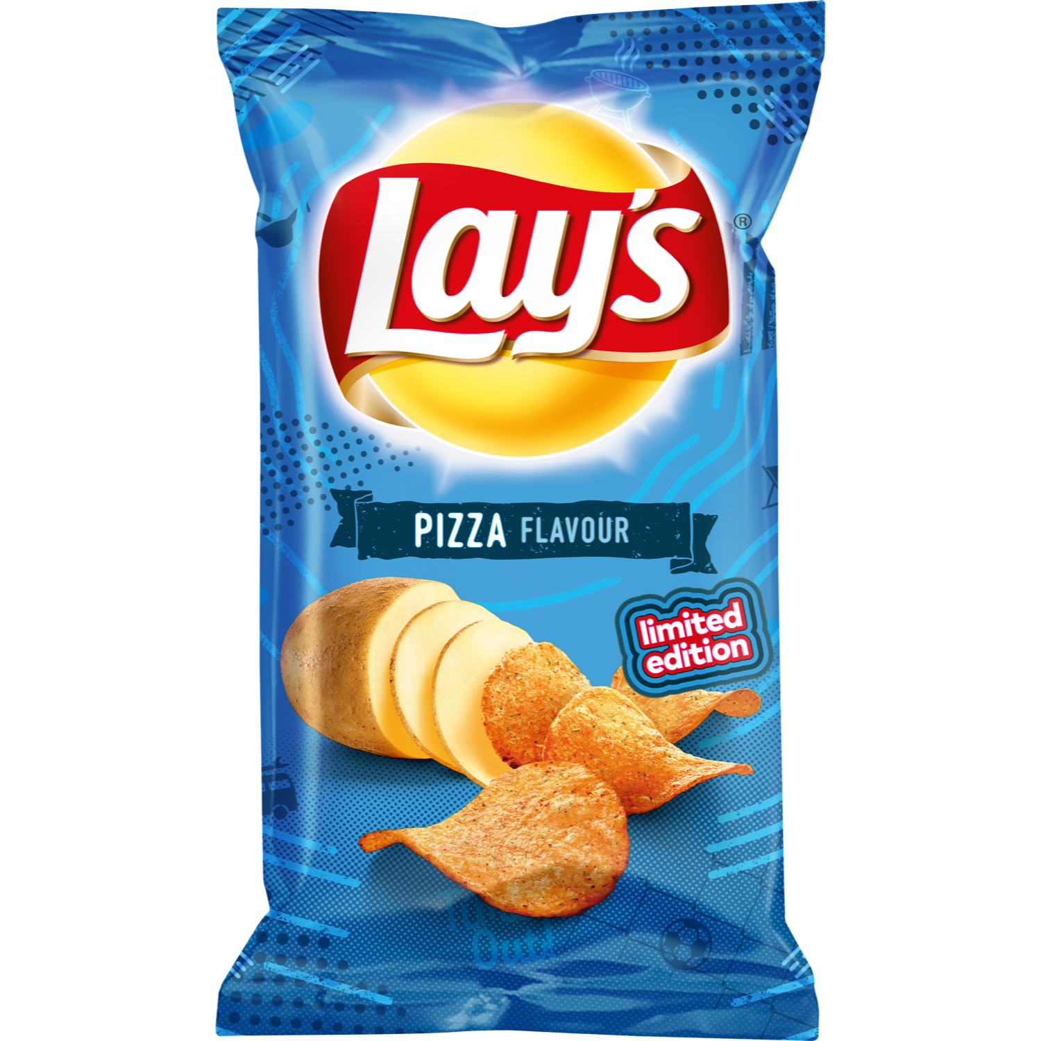 Lay's Chips pizza