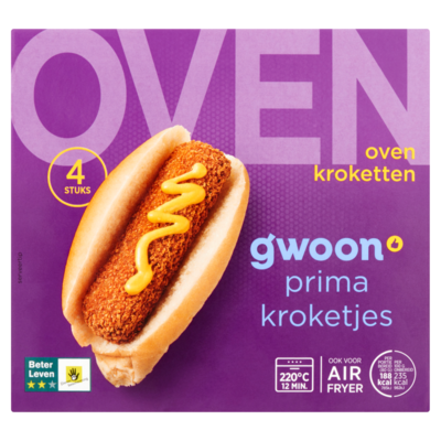 Huismerk Oven kroket 4 stuks