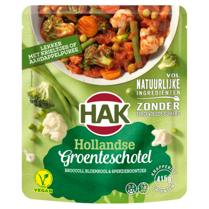 Hak Hollandse groenteschotel