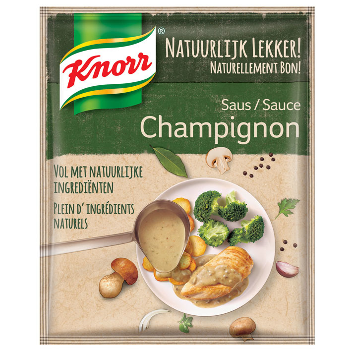 Knorr Natuurlijk lekker champignonsaus