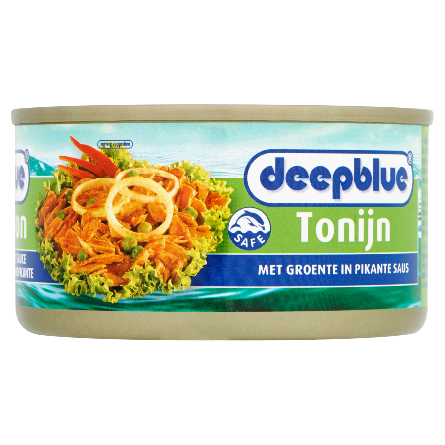 Deep Blue Tonijn met groente