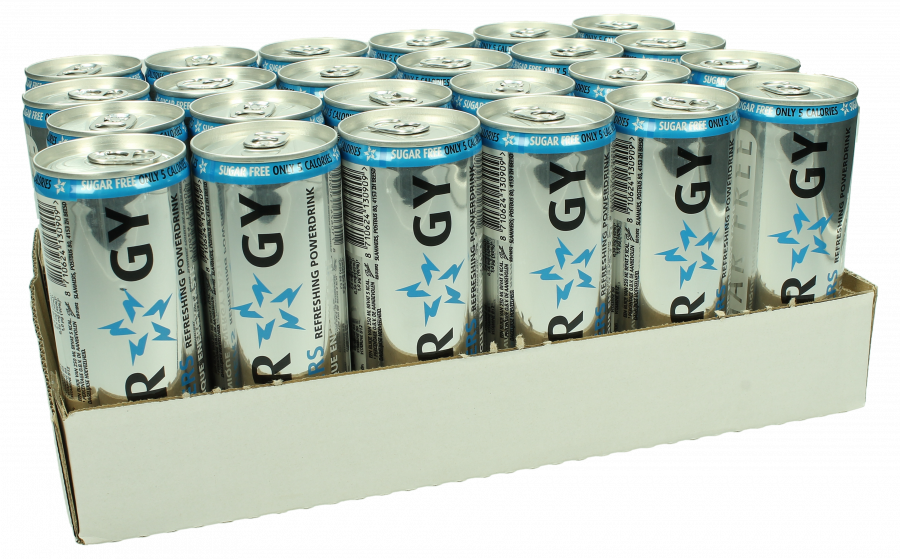 Slammers Energy drink light 24 x 25cl
