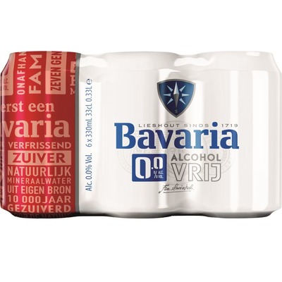 Bavaria 0,0% original 6 x 33cl