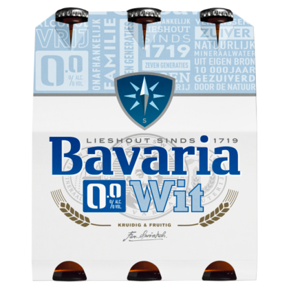 Bavaria 0.0% Alcoholvrij Wit Bier