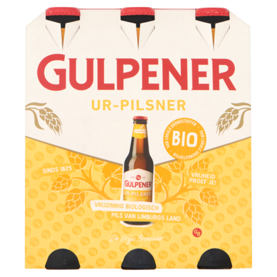Gulpener Ur-pilsner bio 6 x 30cl