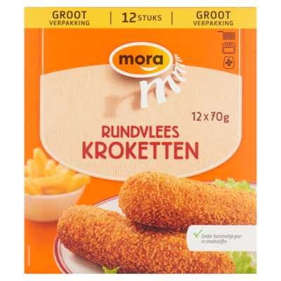 Mora Rundvleeskroket 12 x 70 gram