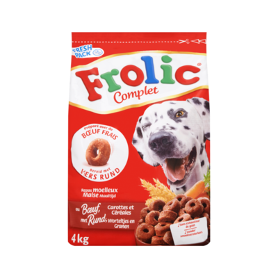 Frolic Complet met Rund, Worteltjes en Granen