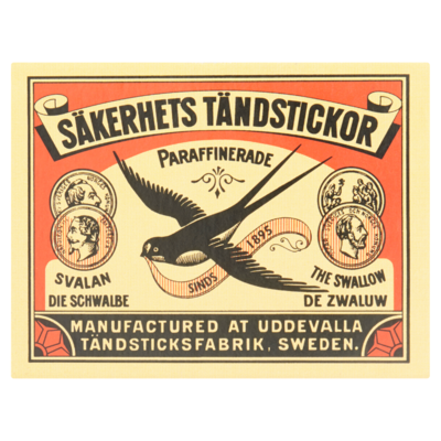 Zwaluw Lucifers lang 60 stuks