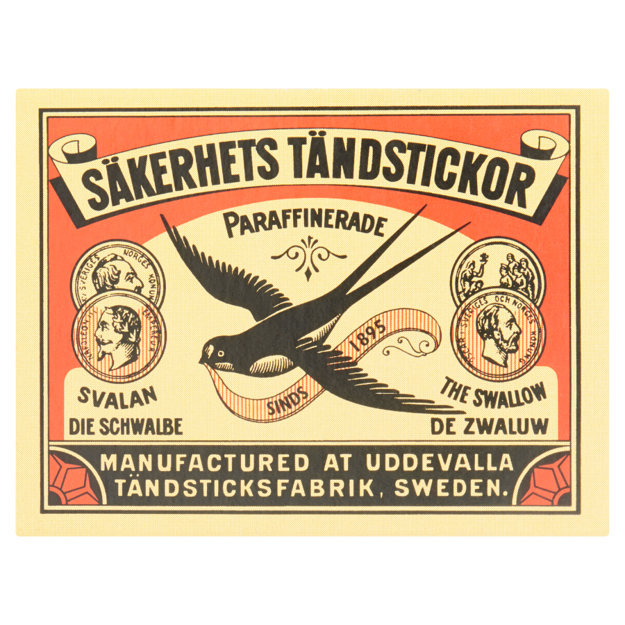 Zwaluw Lucifers lang 60 stuks